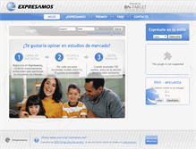 Tablet Screenshot of expresamos.net